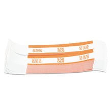 Load image into Gallery viewer, Pap-R Products wholesale. Currency Straps, Orange, $50 In Dollar Bills, 1000 Bands-pack. HSD Wholesale: Janitorial Supplies, Breakroom Supplies, Office Supplies.