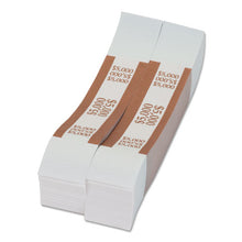 Load image into Gallery viewer, Pap-R Products wholesale. Currency Straps, Brown, $5,000 In $50 Bills, 1000 Bands-pack. HSD Wholesale: Janitorial Supplies, Breakroom Supplies, Office Supplies.