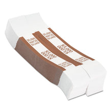 Load image into Gallery viewer, Pap-R Products wholesale. Currency Straps, Brown, $5,000 In $50 Bills, 1000 Bands-pack. HSD Wholesale: Janitorial Supplies, Breakroom Supplies, Office Supplies.