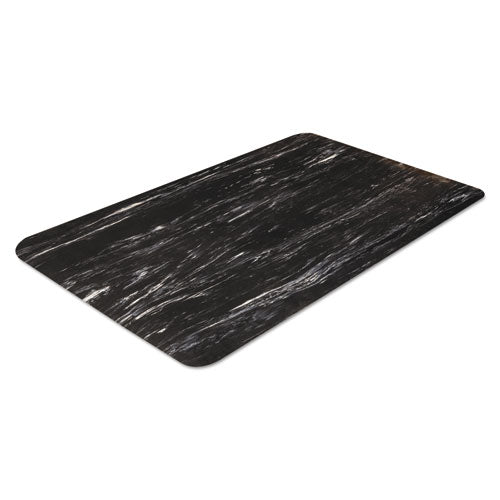 Crown wholesale. Cushion-step Surface Mat, 24 X 36, Marbleized Rubber, Black. HSD Wholesale: Janitorial Supplies, Breakroom Supplies, Office Supplies.