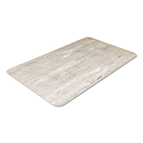 Crown wholesale. Cushion-step Surface Mat, 36 X 60, Marbleized Rubber, Gray. HSD Wholesale: Janitorial Supplies, Breakroom Supplies, Office Supplies.