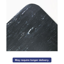 Load image into Gallery viewer, Crown wholesale. Cushion-step Surface Mat, 36 X 60, Spiffy Vinyl, Black. HSD Wholesale: Janitorial Supplies, Breakroom Supplies, Office Supplies.