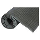 Crown wholesale. Ribbed Vinyl Anti-fatigue Mat, 24 X 36, Black. HSD Wholesale: Janitorial Supplies, Breakroom Supplies, Office Supplies.