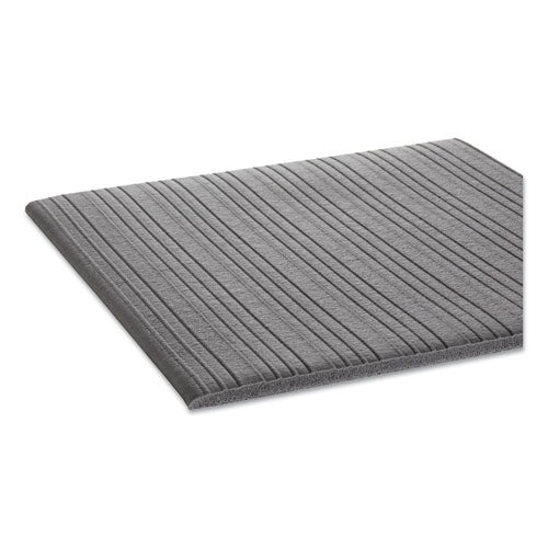 Crown wholesale. Ribbed Anti-fatigue Mat, Vinyl, 36 X 60, Gray. HSD Wholesale: Janitorial Supplies, Breakroom Supplies, Office Supplies.