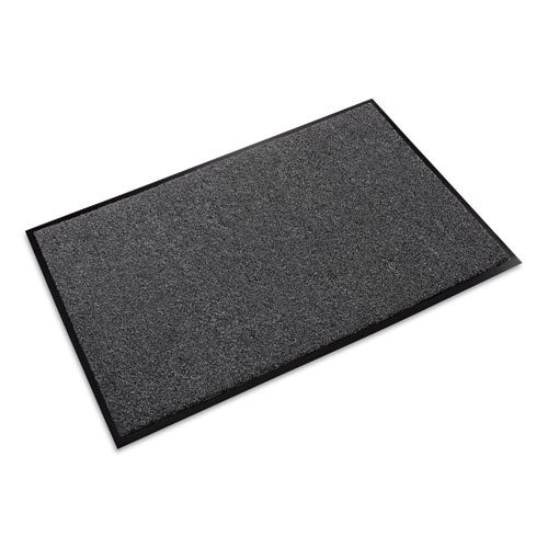 Crown wholesale. Rely-on Olefin Indoor Wiper Mat, 36 X 48, Charcoal. HSD Wholesale: Janitorial Supplies, Breakroom Supplies, Office Supplies.