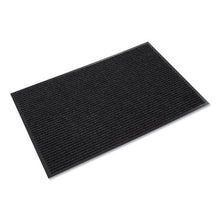 Load image into Gallery viewer, Crown wholesale. Needle-rib Wiper-scraper Mat, Polypropylene, 36 X 48, Charcoal. HSD Wholesale: Janitorial Supplies, Breakroom Supplies, Office Supplies.