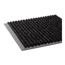 Load image into Gallery viewer, Crown wholesale. Needle Rib Wipe And Scrape Mat, Polypropylene, 36 X 60, Charcoal. HSD Wholesale: Janitorial Supplies, Breakroom Supplies, Office Supplies.