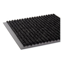 Load image into Gallery viewer, Crown wholesale. Needle-rib Wiper-scraper Mat, Polypropylene, 48 X 72, Charcoal. HSD Wholesale: Janitorial Supplies, Breakroom Supplies, Office Supplies.