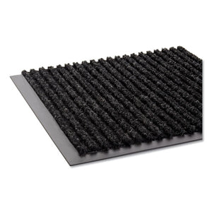 Crown wholesale. Needle-rib Wiper-scraper Mat, Polypropylene, 48 X 72, Charcoal. HSD Wholesale: Janitorial Supplies, Breakroom Supplies, Office Supplies.