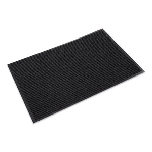 Crown wholesale. Needle-rib Wiper-scraper Mat, Polypropylene, 48 X 72, Charcoal. HSD Wholesale: Janitorial Supplies, Breakroom Supplies, Office Supplies.