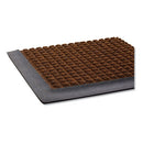 Crown wholesale. Super-soaker Wiper Mat With Gripper Bottom, Polypropylene, 36 X 120, Dark Brown. HSD Wholesale: Janitorial Supplies, Breakroom Supplies, Office Supplies.