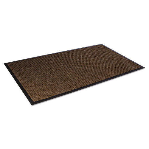 Crown wholesale. Super-soaker Wiper Mat With Gripper Bottom, Polypropylene, 36 X 120, Dark Brown. HSD Wholesale: Janitorial Supplies, Breakroom Supplies, Office Supplies.