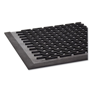 Crown wholesale. Crown-tred Indoor-outdoor Scraper Mat, Rubber, 43.75 X 66.75, Black. HSD Wholesale: Janitorial Supplies, Breakroom Supplies, Office Supplies.