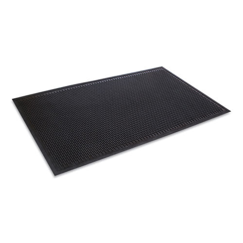 Crown wholesale. Crown-tred Indoor-outdoor Scraper Mat, Rubber, 43.75 X 66.75, Black. HSD Wholesale: Janitorial Supplies, Breakroom Supplies, Office Supplies.