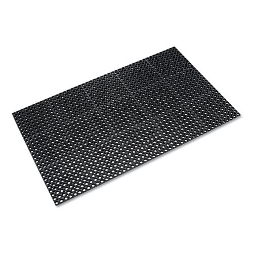 Crown wholesale. Safewalk Heavy-duty Anti-fatigue Drainage Mat, General Purpose, 36 X 60, Black. HSD Wholesale: Janitorial Supplies, Breakroom Supplies, Office Supplies.