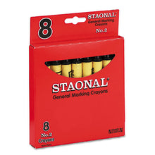 Load image into Gallery viewer, Crayola® wholesale. Staonal Marking Crayons, Black, 8-box. HSD Wholesale: Janitorial Supplies, Breakroom Supplies, Office Supplies.