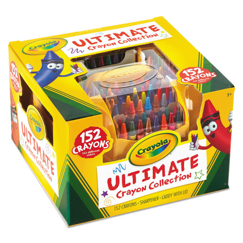 Crayola® wholesale. Ultimate Crayon Case, Sharpener Caddy, 152 Colors. HSD Wholesale: Janitorial Supplies, Breakroom Supplies, Office Supplies.
