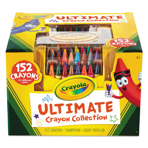Crayola® wholesale. Ultimate Crayon Case, Sharpener Caddy, 152 Colors. HSD Wholesale: Janitorial Supplies, Breakroom Supplies, Office Supplies.