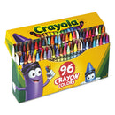 Crayola® wholesale. Classic Color Crayons In Flip-top Pack With Sharpener, 96 Colors. HSD Wholesale: Janitorial Supplies, Breakroom Supplies, Office Supplies.
