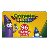 Crayola® wholesale. Classic Color Crayons In Flip-top Pack With Sharpener, 96 Colors. HSD Wholesale: Janitorial Supplies, Breakroom Supplies, Office Supplies.