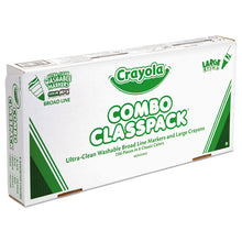 Load image into Gallery viewer, Crayola® wholesale. Classpack Crayons W-markers, 8 Colors, 128 Each Crayons-markers, 256-box. HSD Wholesale: Janitorial Supplies, Breakroom Supplies, Office Supplies.