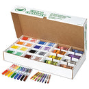 Crayola® wholesale. Crayons And Markers Combo Classpack, Eight Colors, 256-set. HSD Wholesale: Janitorial Supplies, Breakroom Supplies, Office Supplies.