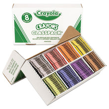 Load image into Gallery viewer, Crayola® wholesale. Classpack Regular Crayons, 8 Colors, 800-bx. HSD Wholesale: Janitorial Supplies, Breakroom Supplies, Office Supplies.