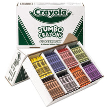 Load image into Gallery viewer, Crayola® wholesale. Jumbo Classpack Crayons, 25 Each Of 8 Colors, 200-set. HSD Wholesale: Janitorial Supplies, Breakroom Supplies, Office Supplies.