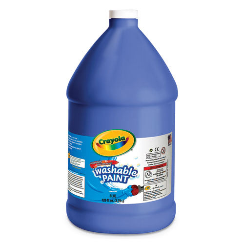 Crayola® wholesale. Washable Paint, Blue, 1 Gal. HSD Wholesale: Janitorial Supplies, Breakroom Supplies, Office Supplies.