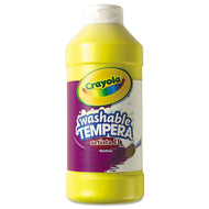 Crayola® wholesale. Artista Ii Washable Tempera Paint, Yellow, 16 Oz. HSD Wholesale: Janitorial Supplies, Breakroom Supplies, Office Supplies.