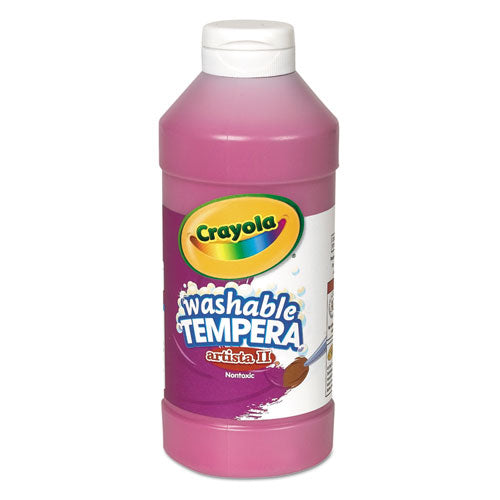 Crayola® wholesale. Artista Ii Washable Tempera Paint, Magenta, 16 Oz. HSD Wholesale: Janitorial Supplies, Breakroom Supplies, Office Supplies.