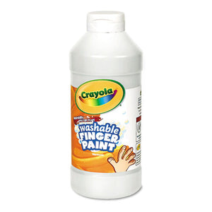 Crayola® wholesale. Washable Fingerpaint, White, 16 Oz. HSD Wholesale: Janitorial Supplies, Breakroom Supplies, Office Supplies.