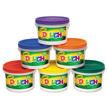 Load image into Gallery viewer, Crayola® wholesale. Modeling Dough Bucket, 3 Lbs, Assorted, 6 Buckets-set. HSD Wholesale: Janitorial Supplies, Breakroom Supplies, Office Supplies.