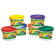 Load image into Gallery viewer, Crayola® wholesale. Modeling Dough Bucket, 3 Lbs, Assorted, 6 Buckets-set. HSD Wholesale: Janitorial Supplies, Breakroom Supplies, Office Supplies.