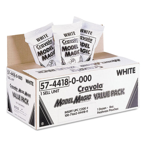 Crayola® wholesale. Model Magic Modeling Compound, 8 Oz, White, 6 Lbs.. HSD Wholesale: Janitorial Supplies, Breakroom Supplies, Office Supplies.