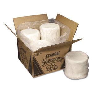 Crayola® wholesale. Air-dry Clay, White, 25lb Box. HSD Wholesale: Janitorial Supplies, Breakroom Supplies, Office Supplies.