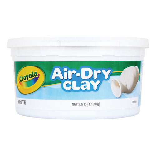 Crayola® wholesale. Air-dry Clay, White, 2 1-2 Lbs. HSD Wholesale: Janitorial Supplies, Breakroom Supplies, Office Supplies.