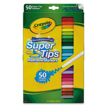 Load image into Gallery viewer, Crayola® wholesale. Washable Super Tips Markers, Broad-fine Bullet Tip, Assorted Colors,. HSD Wholesale: Janitorial Supplies, Breakroom Supplies, Office Supplies.