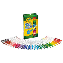 Load image into Gallery viewer, Crayola® wholesale. Washable Super Tips Markers, Broad-fine Bullet Tip, Assorted Colors,. HSD Wholesale: Janitorial Supplies, Breakroom Supplies, Office Supplies.