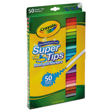 Load image into Gallery viewer, Crayola® wholesale. Washable Super Tips Markers, Broad-fine Bullet Tip, Assorted Colors,. HSD Wholesale: Janitorial Supplies, Breakroom Supplies, Office Supplies.