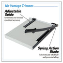 Dahle® wholesale. Vantage Guillotine Paper Trimmer-cutter, 15 Sheets, 18" Cut Length. HSD Wholesale: Janitorial Supplies, Breakroom Supplies, Office Supplies.