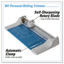 Dahle® wholesale. Rolling-rotary Paper Trimmer-cutter, 7 Sheets, 12" Cut Length. HSD Wholesale: Janitorial Supplies, Breakroom Supplies, Office Supplies.