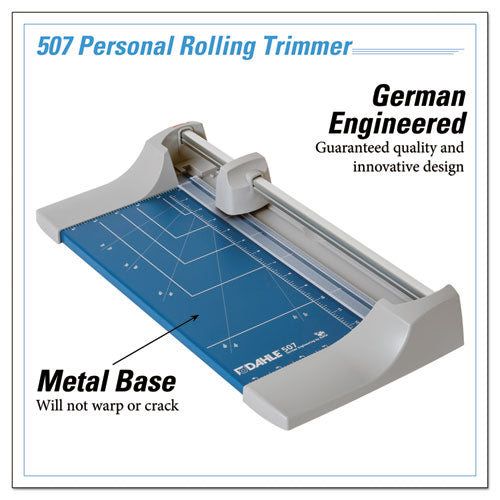 Dahle® wholesale. Rolling-rotary Paper Trimmer-cutter, 7 Sheets, 12" Cut Length. HSD Wholesale: Janitorial Supplies, Breakroom Supplies, Office Supplies.