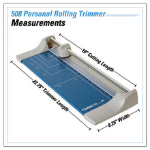 Load image into Gallery viewer, Dahle® wholesale. Rolling-rotary Paper Trimmer-cutter, 7 Sheets, 18&quot; Cut Length. HSD Wholesale: Janitorial Supplies, Breakroom Supplies, Office Supplies.