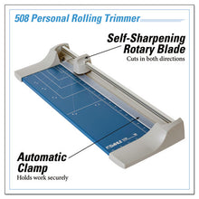 Load image into Gallery viewer, Dahle® wholesale. Rolling-rotary Paper Trimmer-cutter, 7 Sheets, 18&quot; Cut Length. HSD Wholesale: Janitorial Supplies, Breakroom Supplies, Office Supplies.