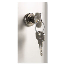 Load image into Gallery viewer, Durable® wholesale. Locking Key Cabinet, 36-key, Brushed Aluminum, Silver, 11 3-4 X 4 5-8 X 11. HSD Wholesale: Janitorial Supplies, Breakroom Supplies, Office Supplies.