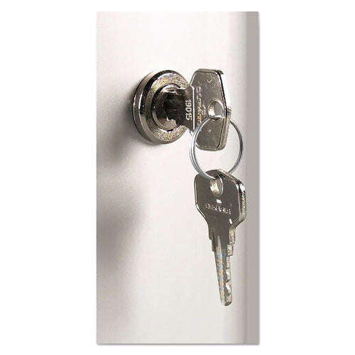 Durable® wholesale. Locking Key Cabinet, 72-key, Brushed Aluminum, 11 3-4 X 4 5-8 X 15 3-4. HSD Wholesale: Janitorial Supplies, Breakroom Supplies, Office Supplies.