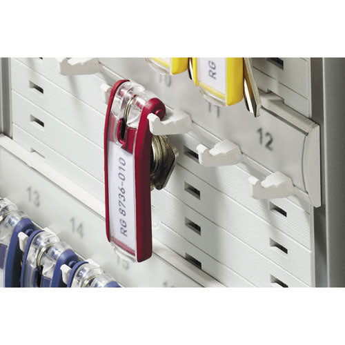 Durable® wholesale. Key Box Plus, 54-key, Brushed Aluminum, Silver, 11 3-4 X 4 5-8 X 15 3-4. HSD Wholesale: Janitorial Supplies, Breakroom Supplies, Office Supplies.