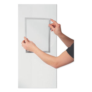 Durable® wholesale. Duraframe Sun Sign Holder, 11 X 17, Silver Frame, 2-pack. HSD Wholesale: Janitorial Supplies, Breakroom Supplies, Office Supplies.