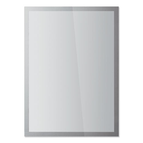Durable® wholesale. Duraframe Sun Sign Holder, 11 X 17, Silver Frame, 2-pack. HSD Wholesale: Janitorial Supplies, Breakroom Supplies, Office Supplies.